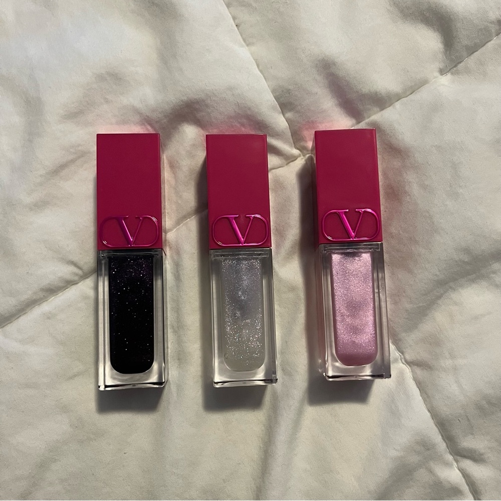 Valentino puffer lip plumper gloss 3-pack